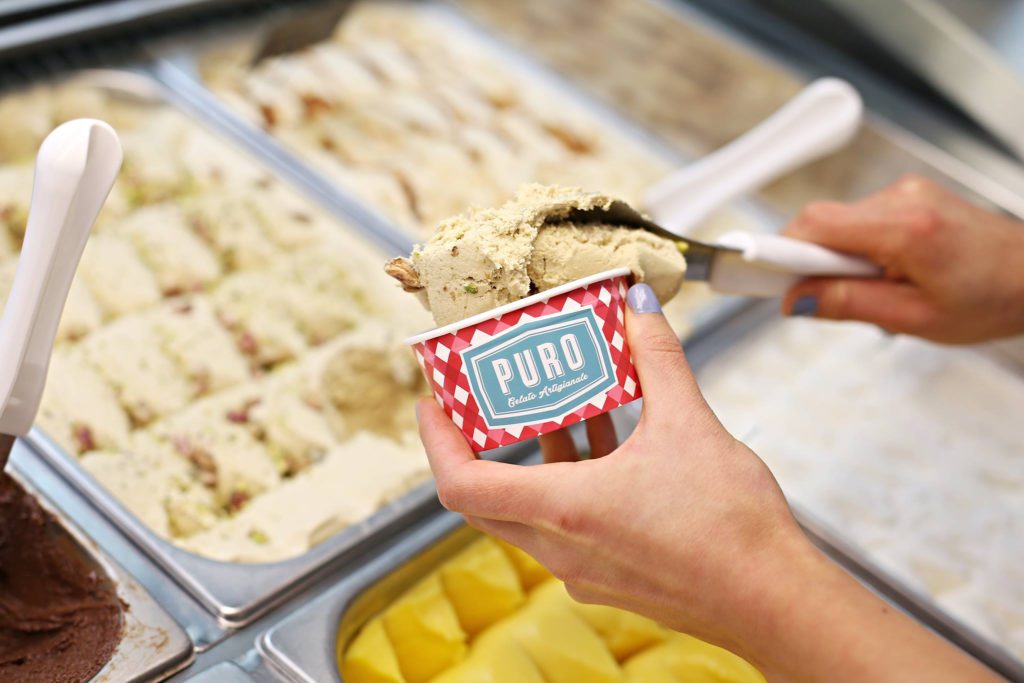 Dokonalá zmrzlina v centru Prahy: PURO Gelato Slovanský dům