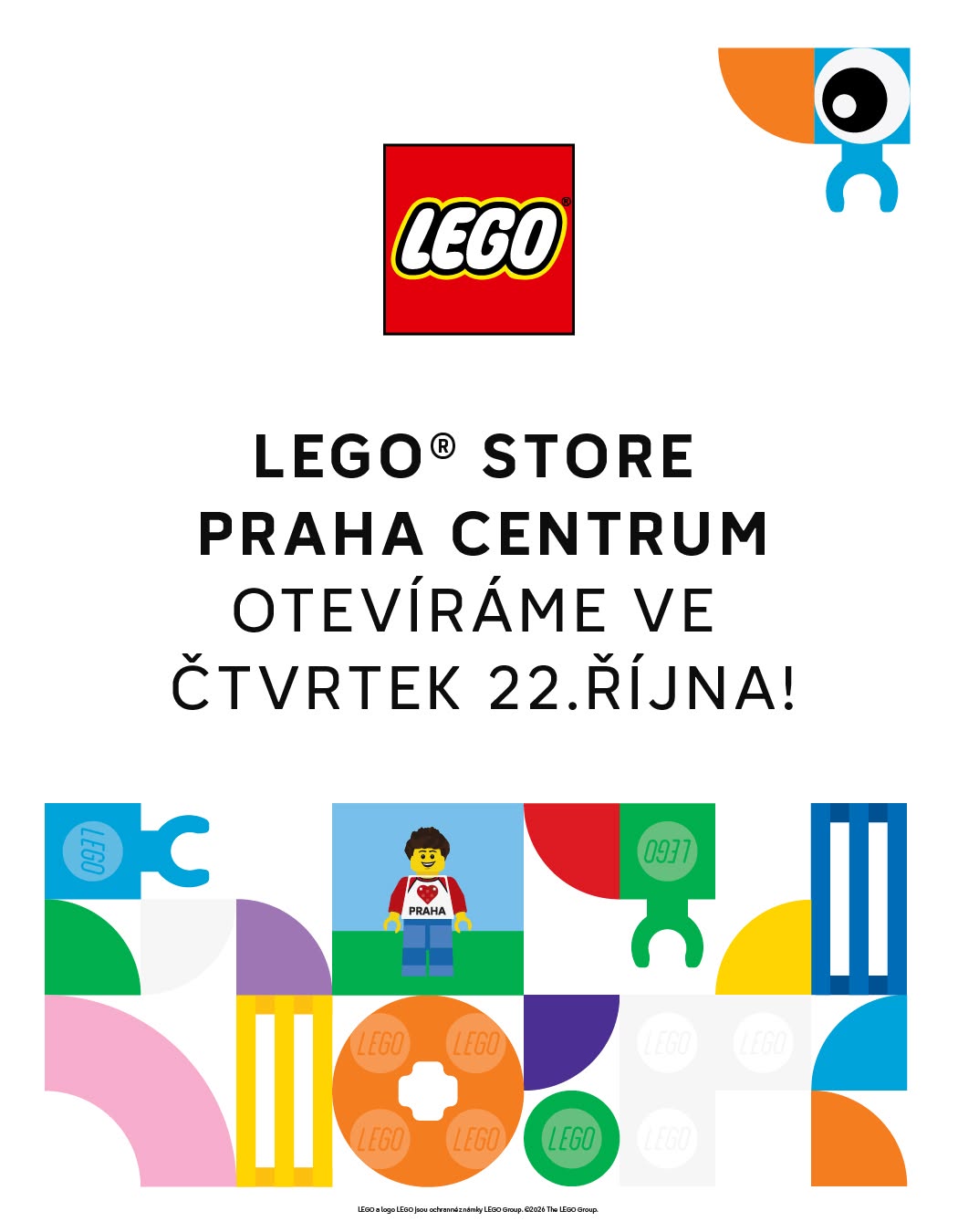 LEGO Store Praha Centrum – podklad k otevření prodejny